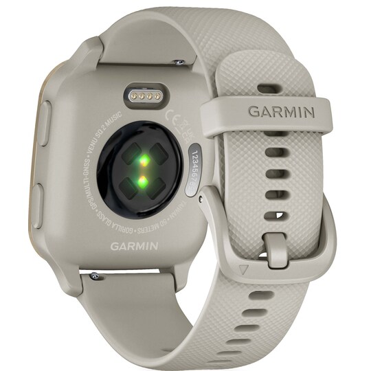 Garmin Venu Sq 2 Music smartwatch (Gray & Gold)