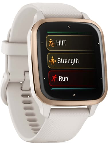 Garmin Venu Sq 2 Music smartwatch (Ivory & Gold)