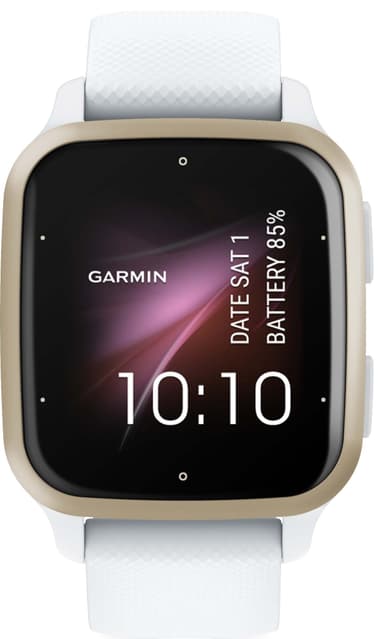 Garmin Venu Sq 2 smartwatch (White & Cream Gold)