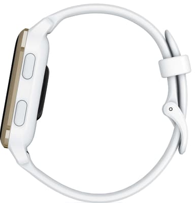 Garmin Venu Sq 2 smartwatch (White & Cream Gold)