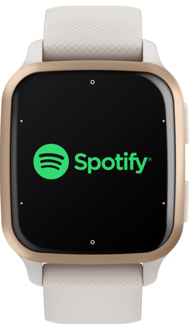 Garmin Venu Sq 2 Music smartwatch (Ivory & Gold)