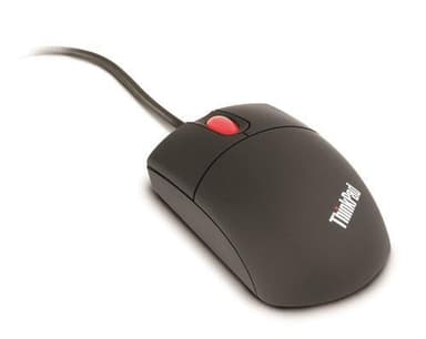 Lenovo ThinkPad Travel Mouse, Optisk, USB Type-A+PS/2, 800 dpi, Sort