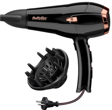 BaByliss Cordkeeper 2000 hårtørrer D373E thumbnail