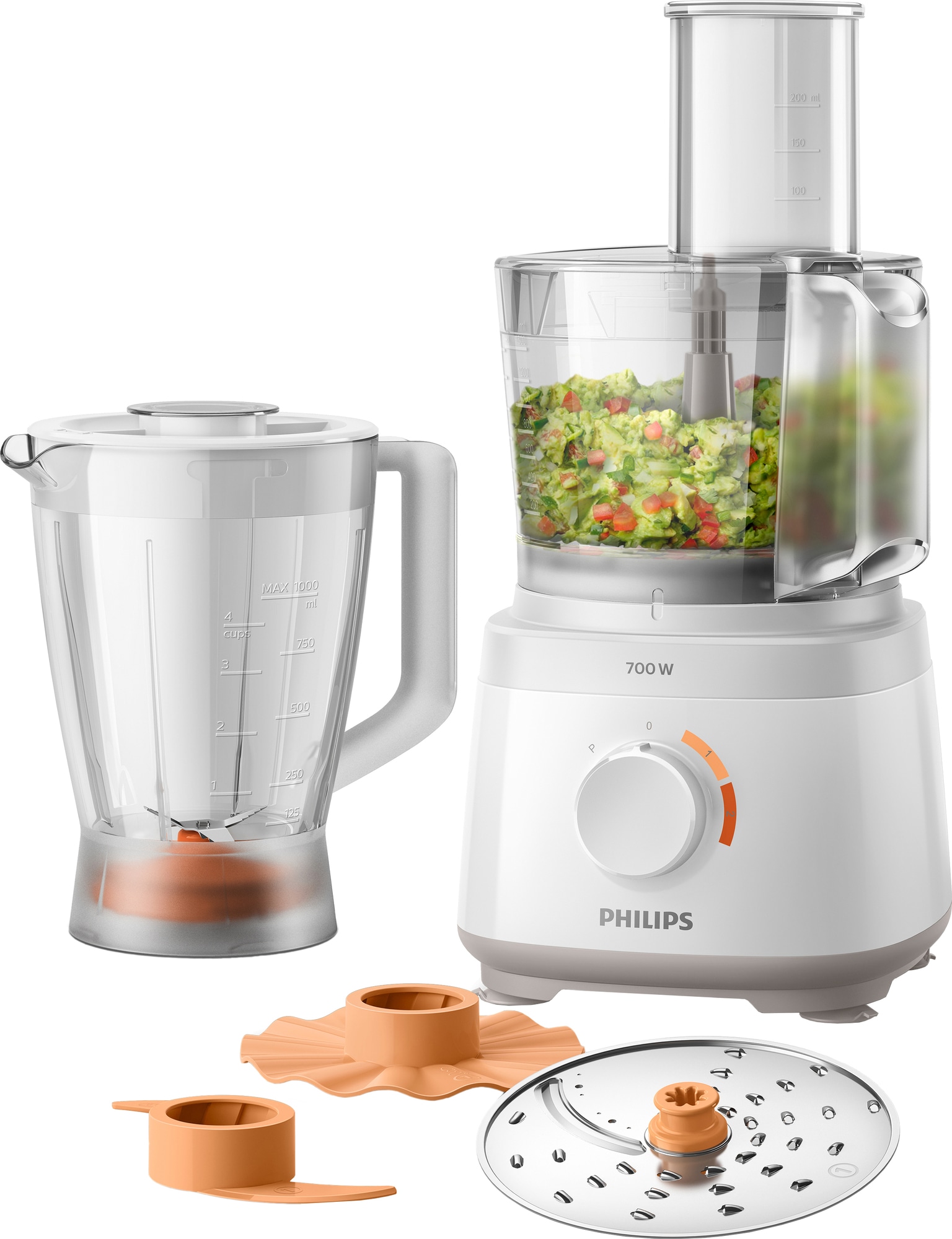 Philips Daily Collection kompakt foodprocessor HR7320/00 thumbnail