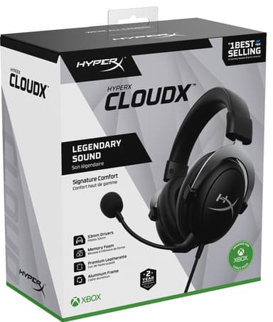 HyperX CloudX gaming headset