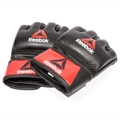 Reebok Combat Leather MMA Gloves, Large