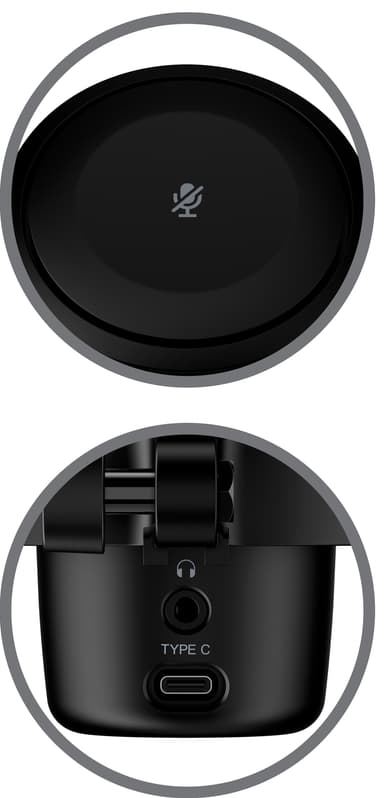 HyperX DuoCast USB kondensatormikrofon