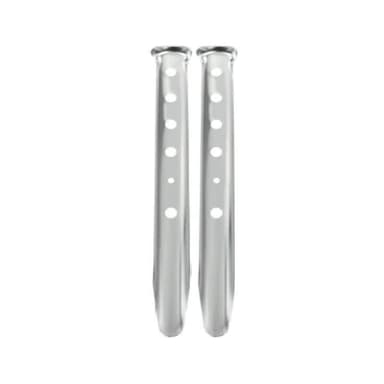INF U-formet teltstang Aluminium 2-pack