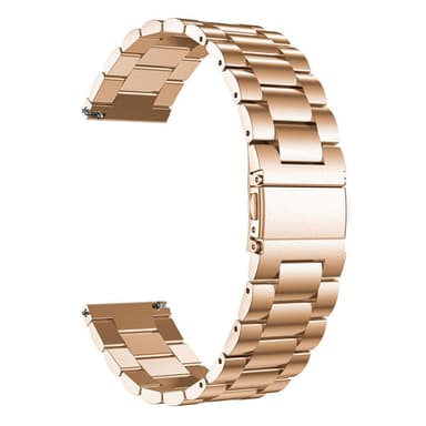 SKALO Link armbånd til Xiaomi Watch S1 / S1 Active - Rosa guld