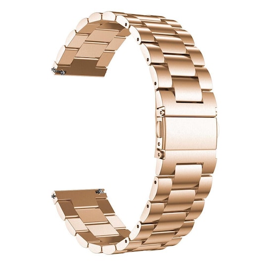 SKALO Link armbånd til Garmin Vivomove Sport/Style/Luxe - Rosa guld