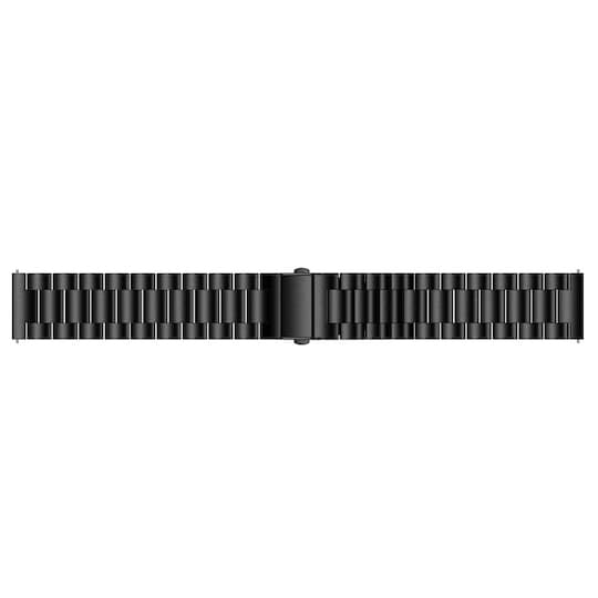 SKALO Link armbånd til Garmin Venu 2 Plus - Sort