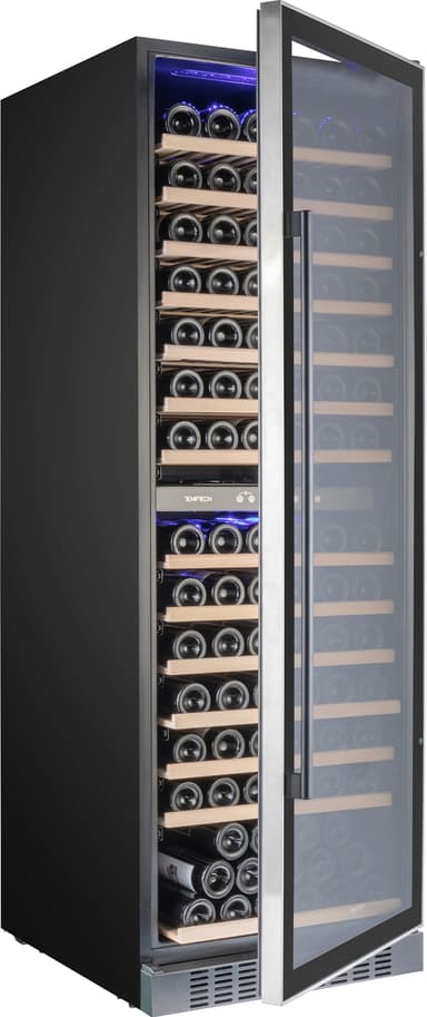 Temptech Premium vinkøleskab WP180DCB (sort)