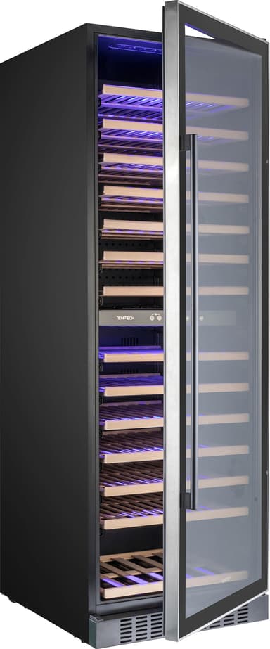 Temptech Premium vinkøleskab WP180DCB (sort)