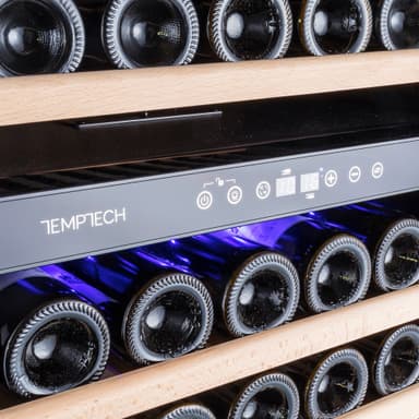 Temptech Premium vinkøleskab WP180DCB (sort)