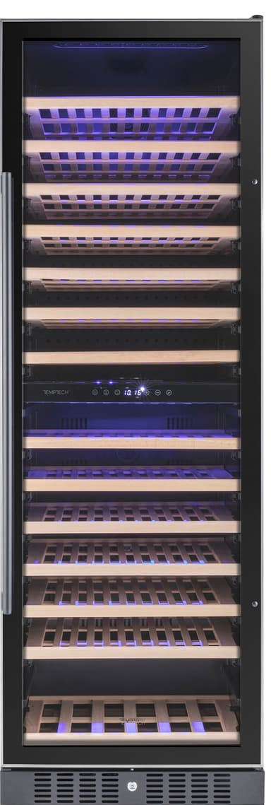 Temptech Premium vinkøleskab WP180DCB (sort)