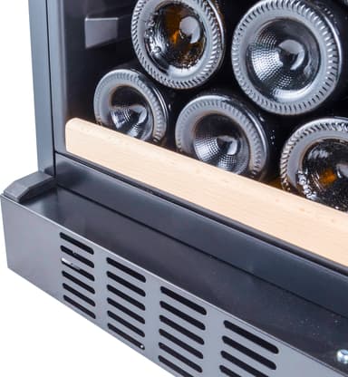 Temptech Premium vinkøleskab WP180DCB (sort)