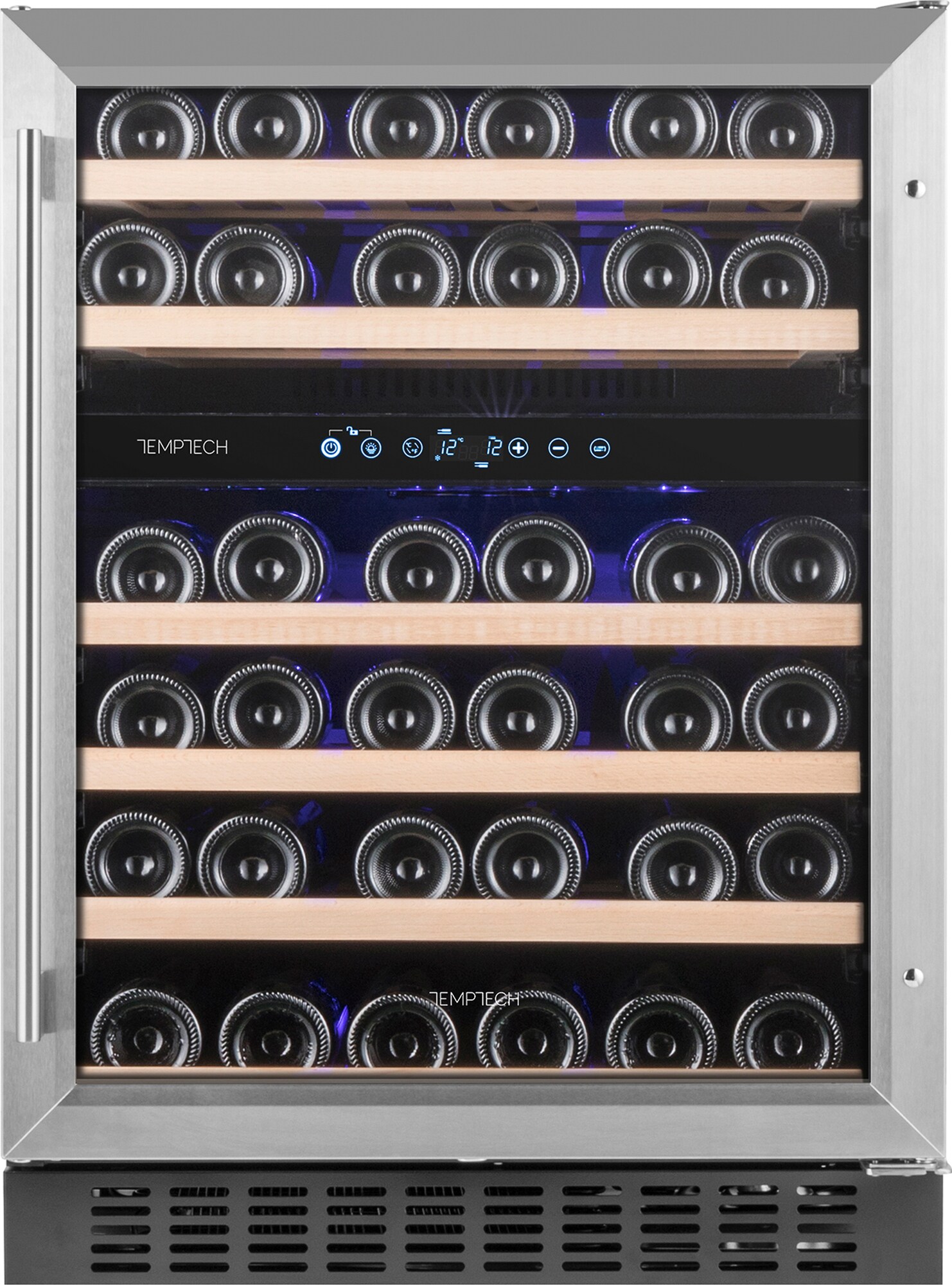 Temptech Premium vinkøleskab WPX60DCS (rustfrit stål) thumbnail