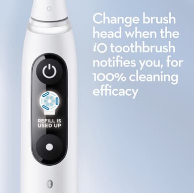 Oral-B iO 8s elektrisk tandbørste 408826 (hvid)