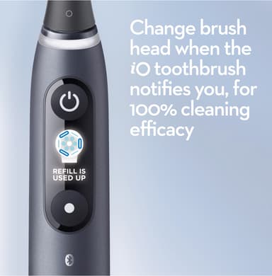 Oral-B iO 8 Duo elektrisk tandbørste 449034 (sort/hvid)