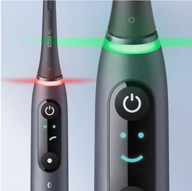 Oral-B iO 8 Duo elektrisk tandbørste 449034 (sort/hvid)
