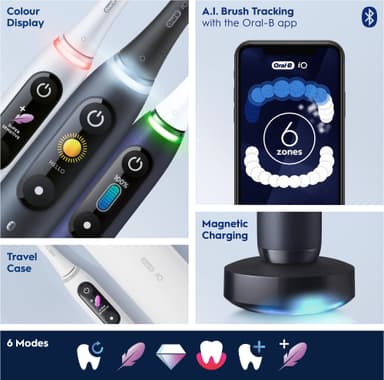 Oral-B iO 9 begrænset udgave elektrisk tandbørste 430803 (aqua marine)