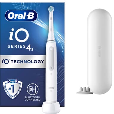 Oral-B iO 4s elektrisk tandbørste 414865 (quite white)