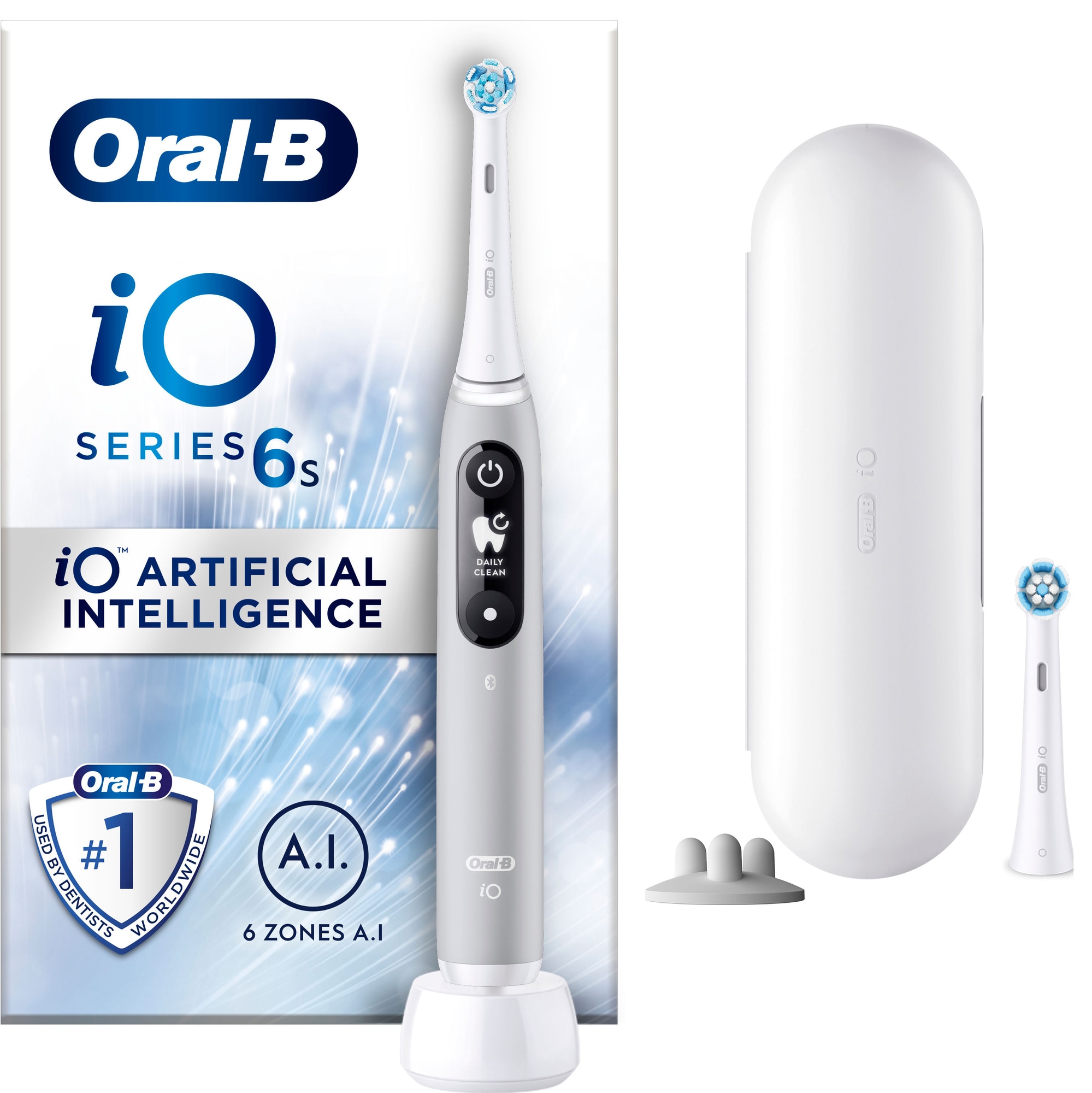 Oral-B iO 6s elektrisk tandbørste 427360 (grå)