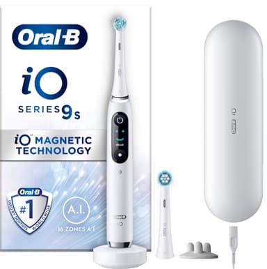 Oral-B iO 9s elektrisk tandbørste 408840 (hvid)