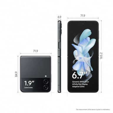 Samsung Galaxy Z Flip4 smartphone 8/256 GB (graphite)
