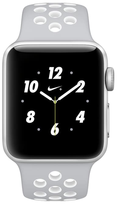 Apple Watch Series 2 Nike+ 38 mm (sølv alu/hvid)