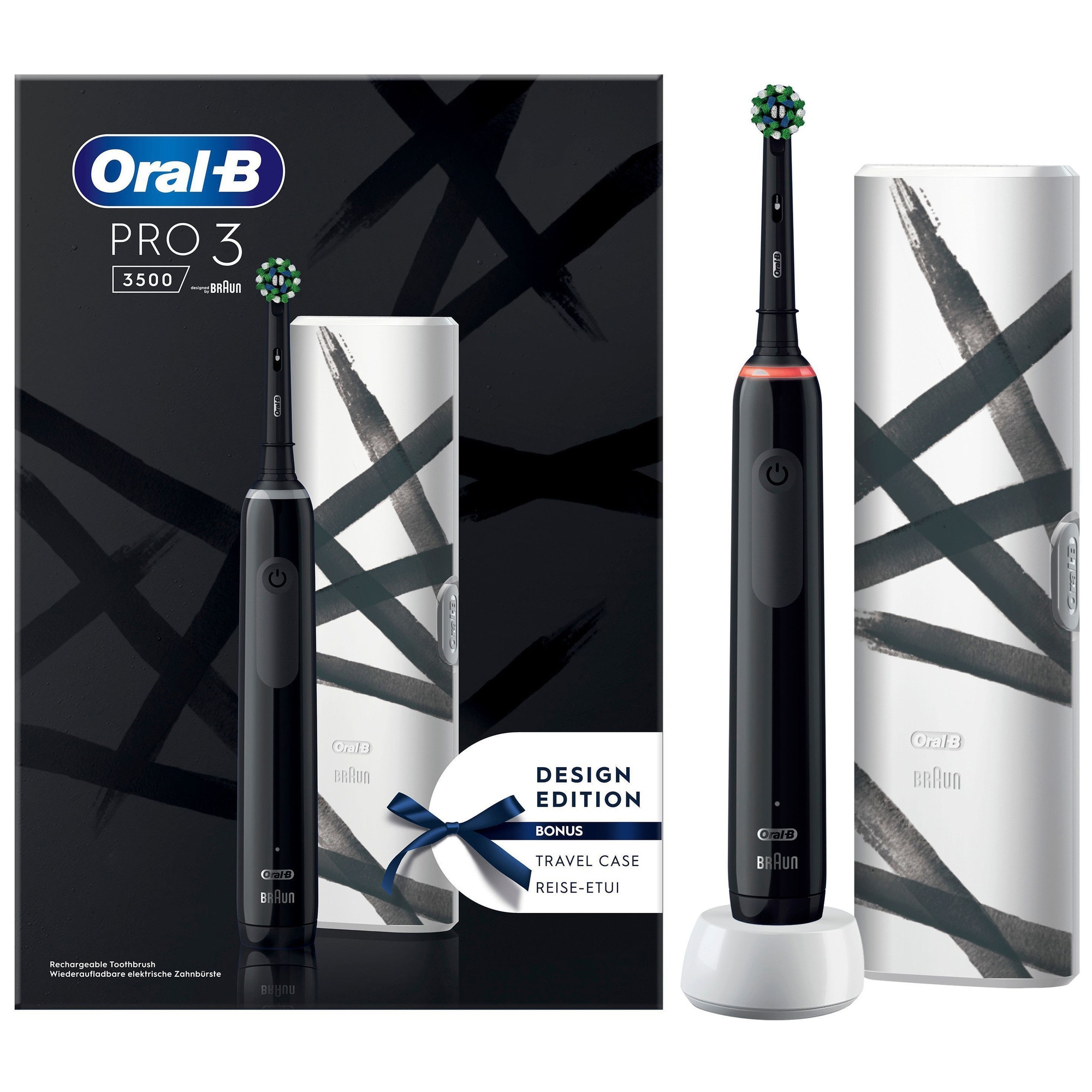 Oral-B Pro3 3500 elektrisk tandbørste 421047 (sort) thumbnail