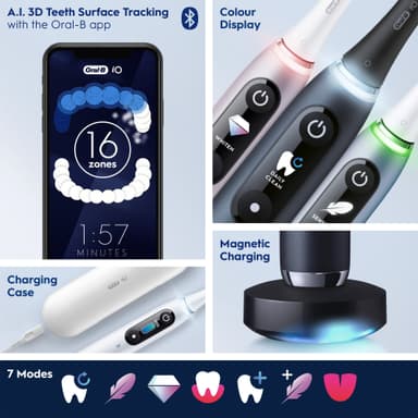 Oral-B iO 9s elektrisk tandbørste 408888 (rose quartz)