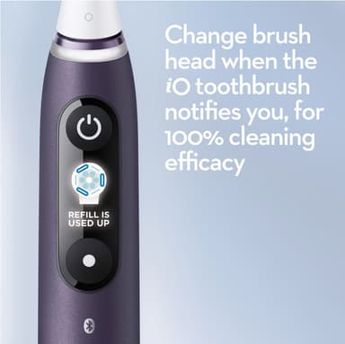 Oral-B iO 8s elektrisk tandbørste 408826 (violet)