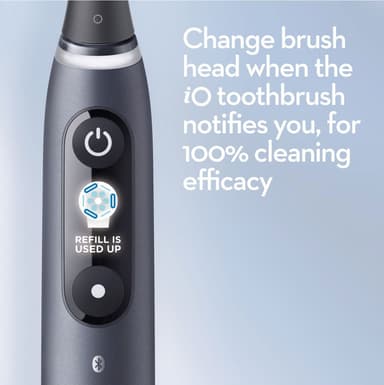 Oral-B iO 8s elektrisk tandbørste 408826 (sort)