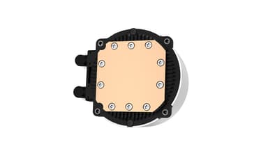 DeepCool GAMMAXX L360 A-RGB WH Processor All-in-one liquid cooler 12 cm Hvid