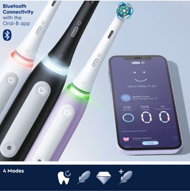 Oral-B iO 4s elektrisk tandbørste 414902 (mat sort)