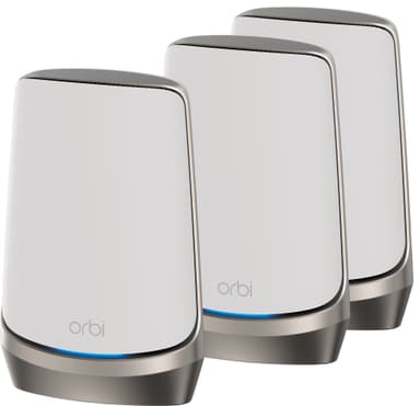 Netgear Orbi RBKE963 AX11000 quad-band mesh WiFi 6E 3-pak
