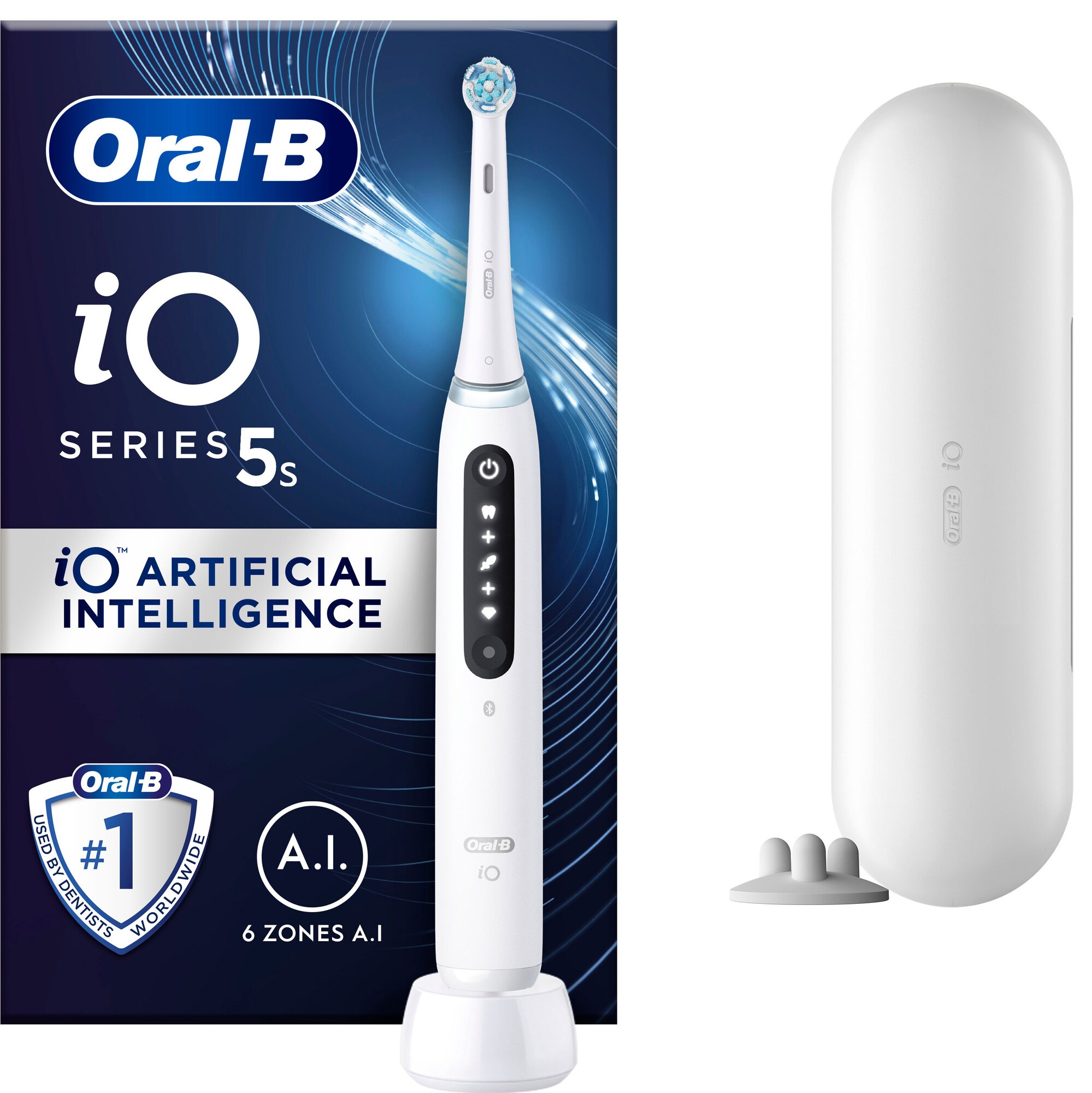 Oral-B iO 5s electric toothbrush 414926 (quite white) thumbnail