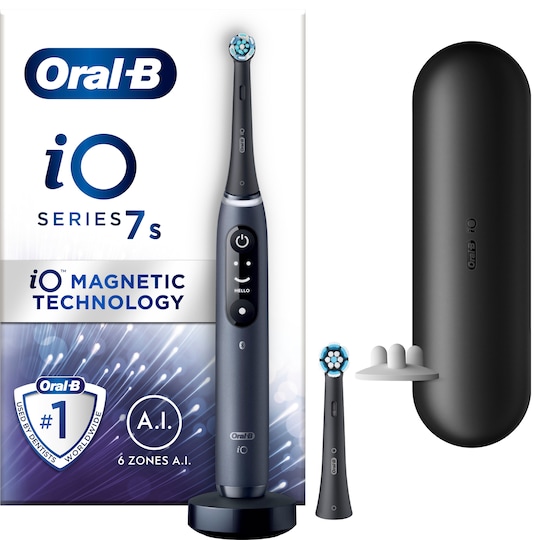 Oral-B iO 7s elektrisk tandbørste 408802 (sort)