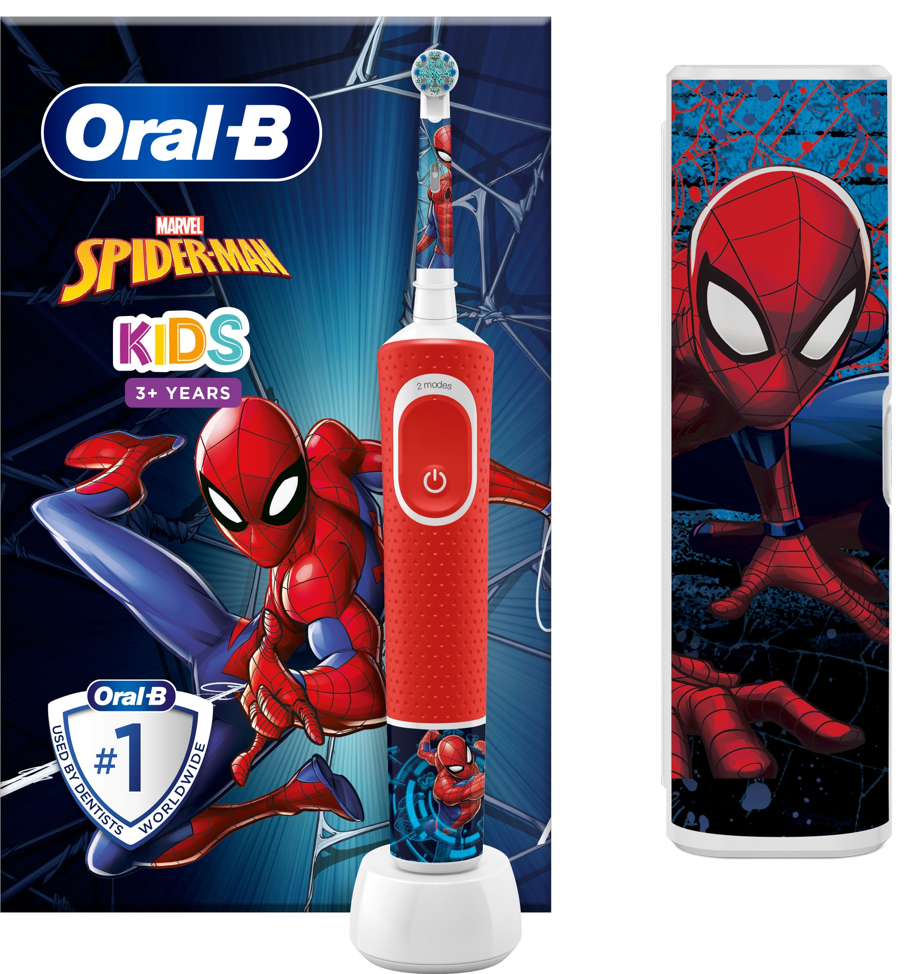 Oral-B Vitality Kids Spiderman elektrisk tandbørste til børn 419686 thumbnail