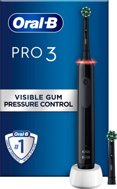 Oral-B Pro3 3400N elektrisk tandbørste 760079 (sort)