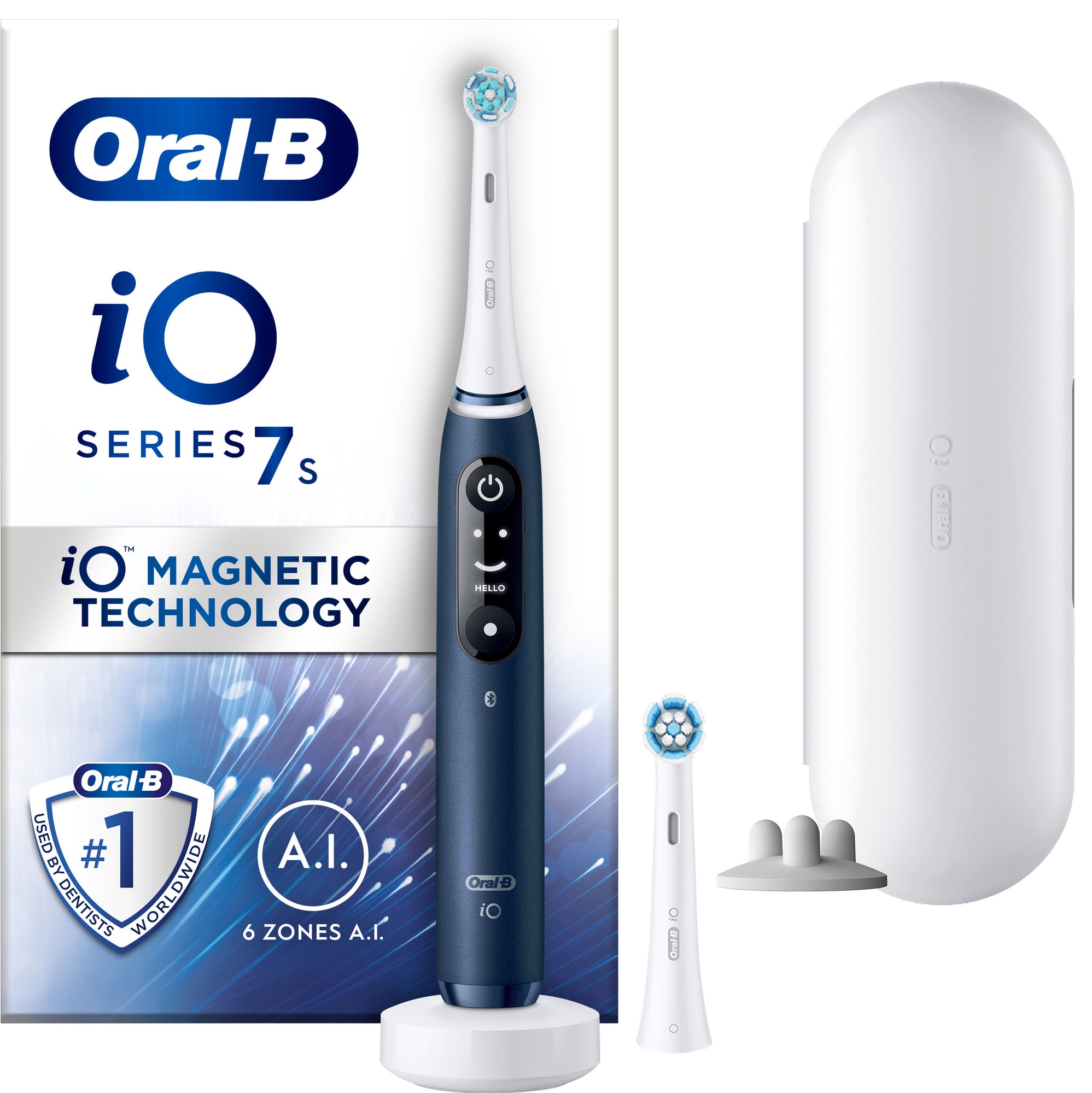 Oral-B iO 7s elektrisk tandbørste 409298 (blå)