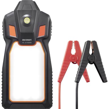 VOLTCRAFT Hurtigstartsystem VC-JS 16000 VC-11846425 Startstrøm (12 V): 1200 A 12 V-udgang 1x, Lade- og opbeva