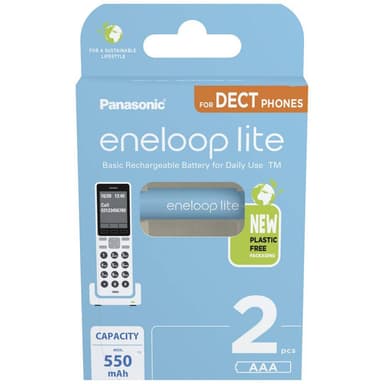 Genopladeligt AAA-batteri NiMH 2 stk 550 | Elgiganten