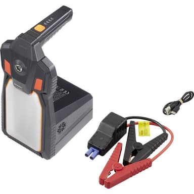 VOLTCRAFT Hurtigstartsystem VC-JS 16000 VC-11846425 Startstrøm (12 V): 1200 A 12 V-udgang 1x, Lade- og opbeva