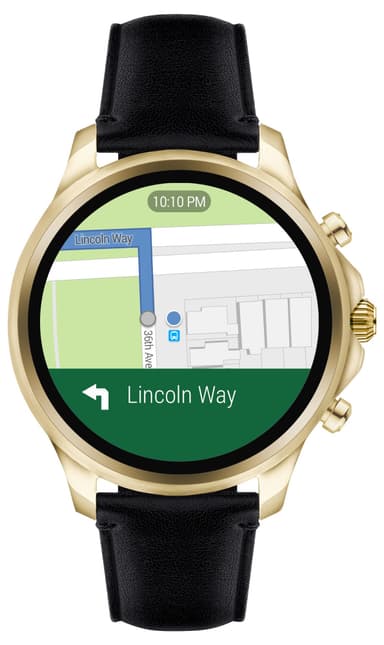 Emporio Armani Connected smartwatch (guld/sort)