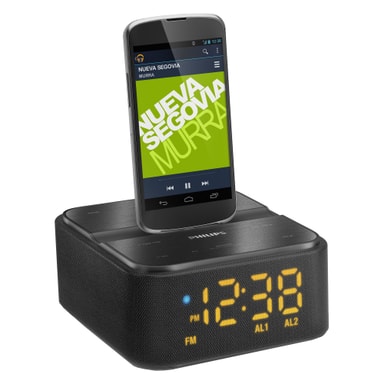 Philips clockradio med Android docking AS170/12 Elgiganten