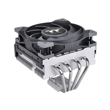 Thermaltake Toughair 110 Processor Køler 12 cm Sort, Sølv