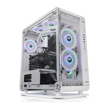 Thermaltake Core P6 Tempered Glass Snow Mid Tower Midi Tower Hvid
