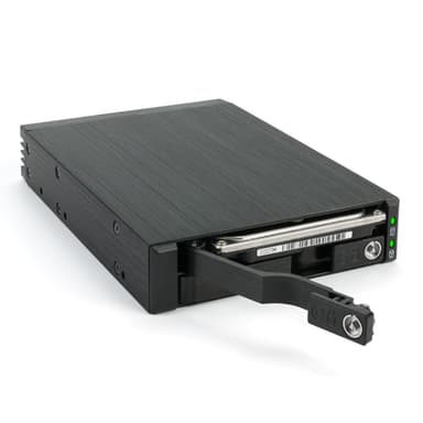 Fantec MR-25DUAL HDD/SSD kabinet Sort
